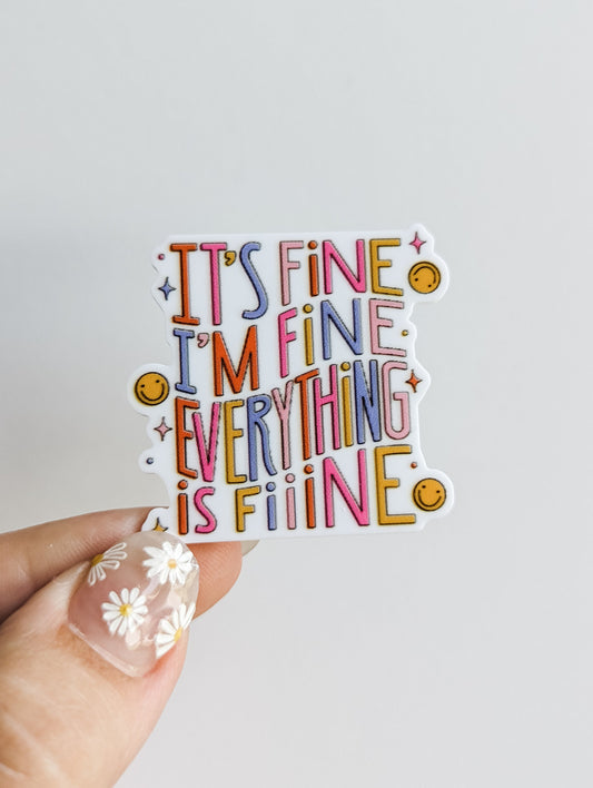 It's Fine I'm Fine Everything is FIIINE / PLASTIC Add on / 9C46