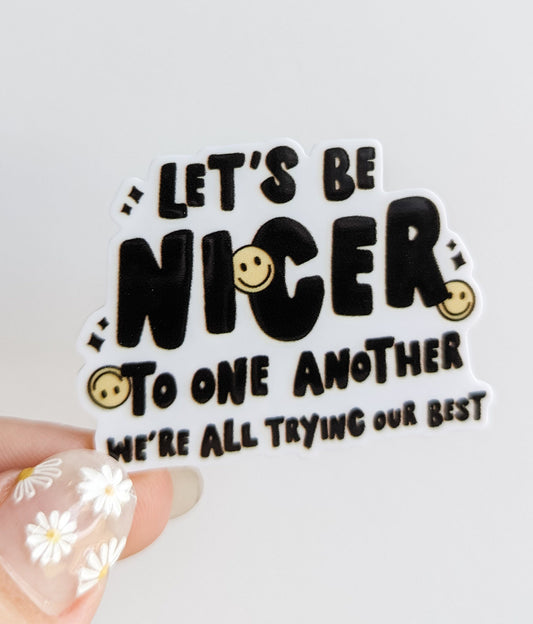 Let's Be Nicer to One Another / PLASTIC Add on / 9C39