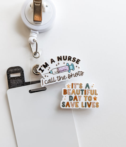 Badge Topper / CHARM COLLECTION - Nurse - Charm Only / 1C11