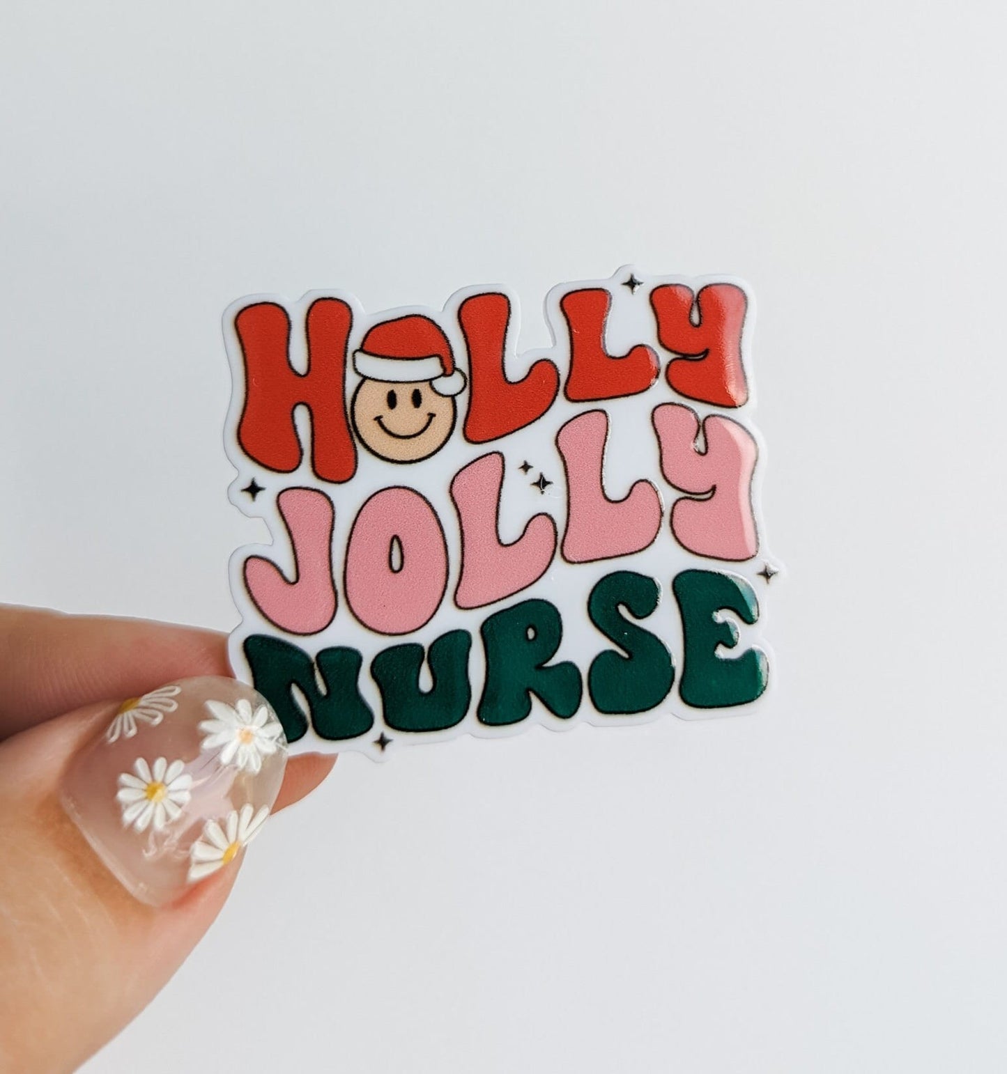 Holly Jolly Nurse / PLASTIC Add on / 11A9