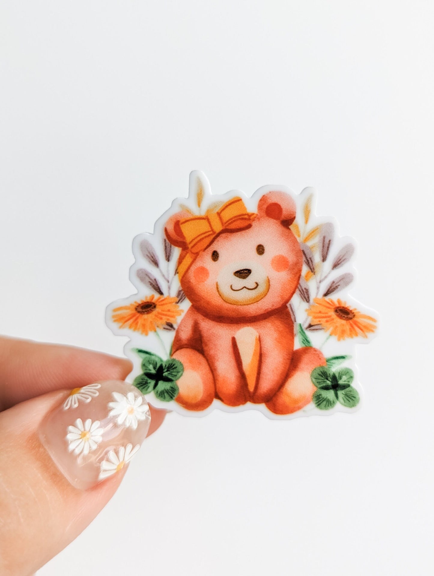 Sunflower Bear / PLASTIC Add on / 11A36