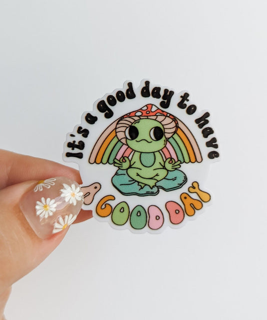 Good Day to have a Good Day / Frog / PLASTIC Add on / 11A24