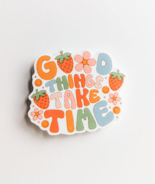 Good Things Take Time / PLASTIC Add on / 12A6