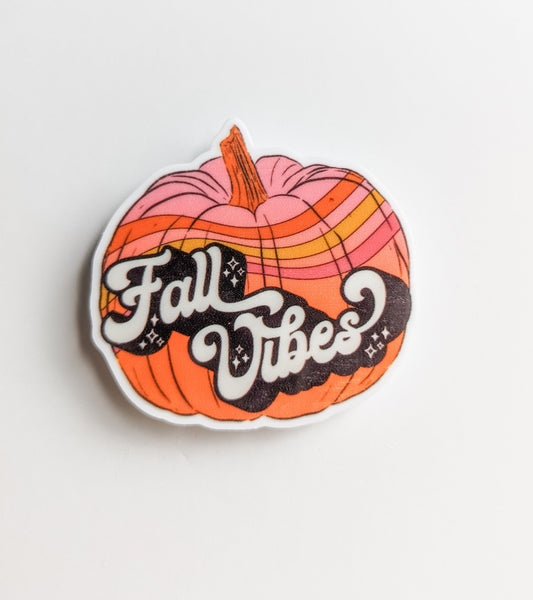 Fall Vibes Pumpkin / PLASTIC Add on / 12A38