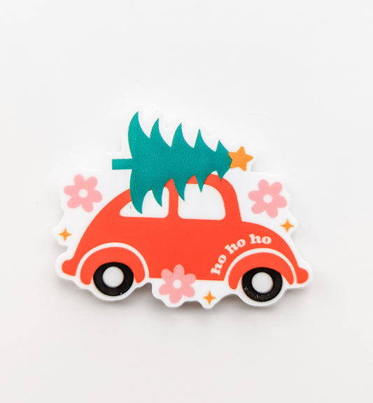 Ho Ho Ho Beetle Christmas Tree / PLASTIC Add on / 13A4