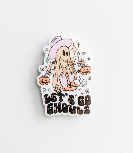 Lets Go Ghouls Pumpkin / PLASTIC Add on