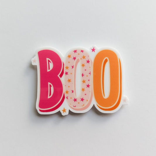 Boo  / Halloween / PLASTIC Add on / 14A30