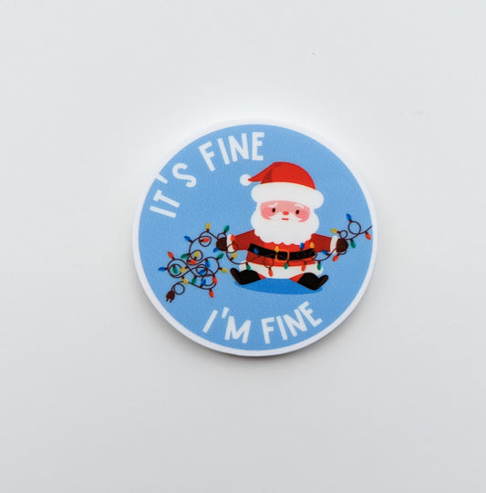 It's Fine / Christmas Santa / PLASTIC Add on / 13A12