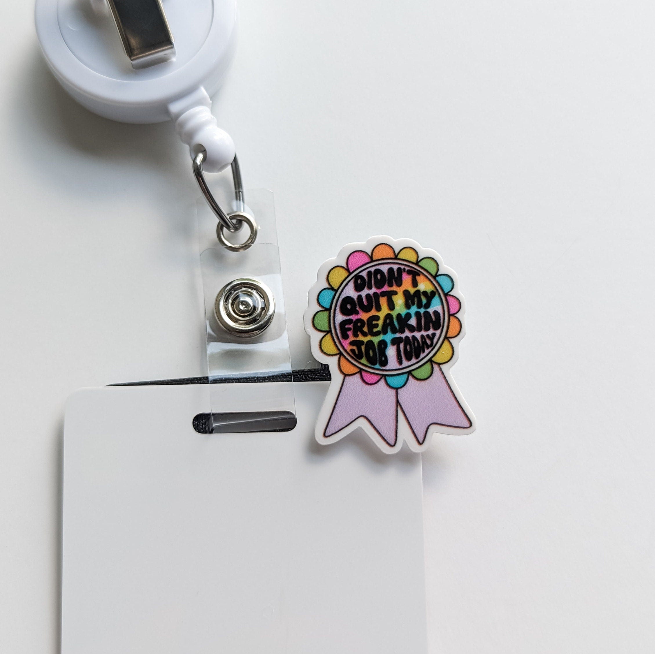Badge Topper / CHARM COLLECTION - Didn't Quit Award - Charm Only