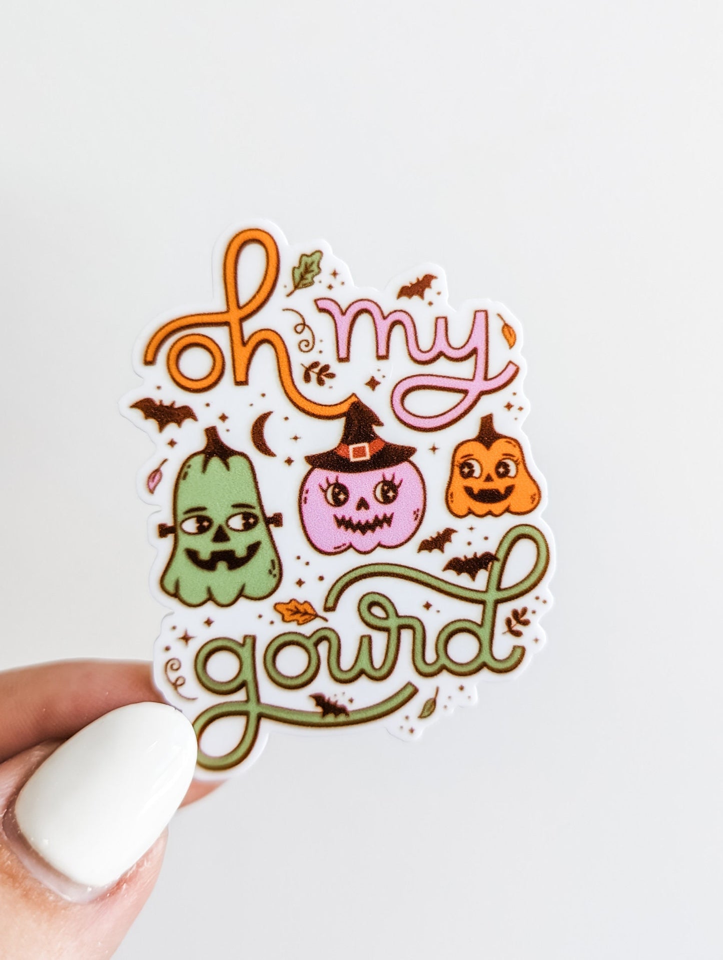 Oh My Gourd / Halloween Fall   / PLASTIC Add on / 14A46