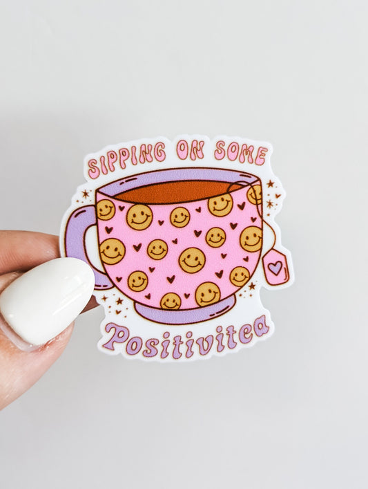 Sip on PositiviTEA  / PLASTIC Add on