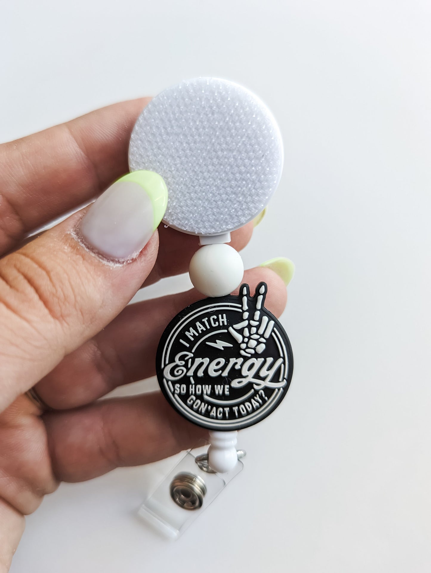 Match Energy Interchangeable Badge Reel