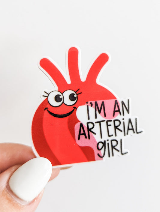 Arterial Girl / Cardiovascular Cardiac / PLASTIC Add on / 14B20