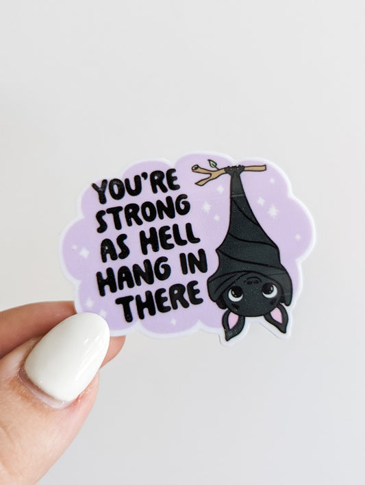 You're Strong As Hell Hang in There / Motivation Halloween / PLASTIC Add on / 13B21