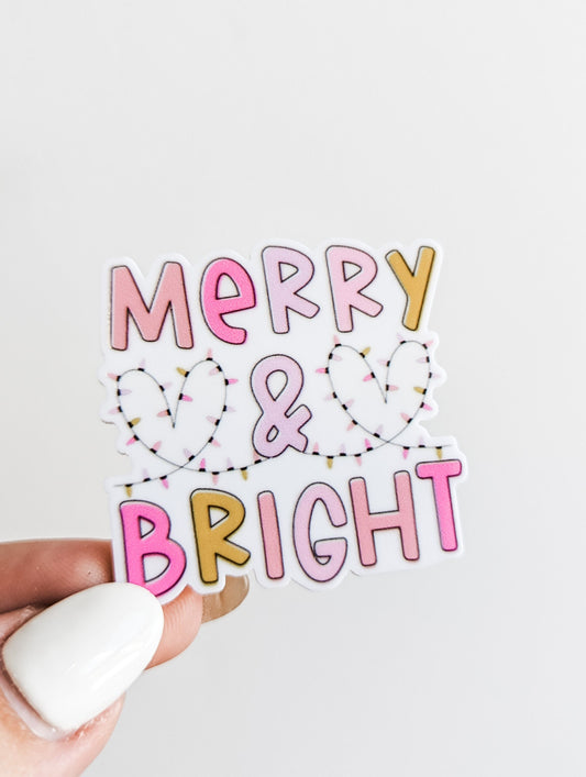 Merry and Bright / Christmas Lights  / PLASTIC Add on / 14A47