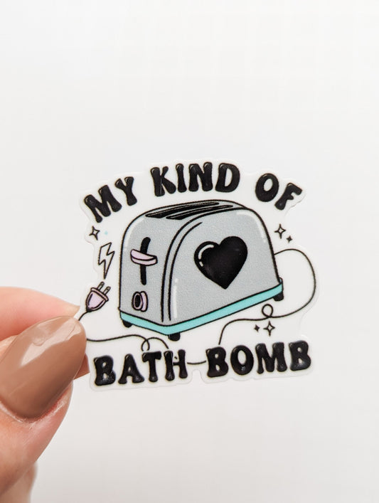 Bath Bomb / Dark Humor / PLASTIC Add on