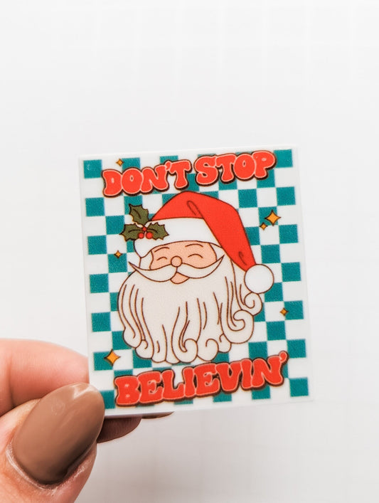 Don't Stop Believin' / Christmas Santa / PLASTIC Add on / 12B29