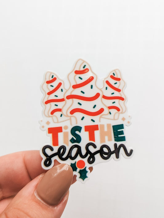 Tis the Season / Christmas  Cake / PLASTIC Add on / 12B27