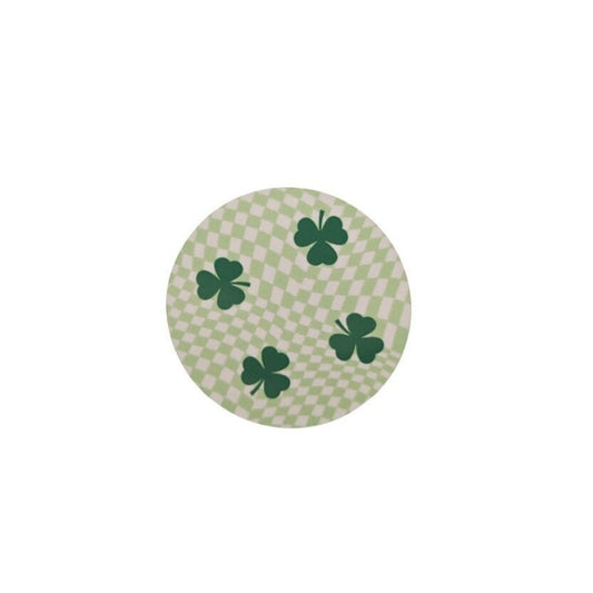 Checkered Clover / ST PATS / Hardboard Add on / 3A16