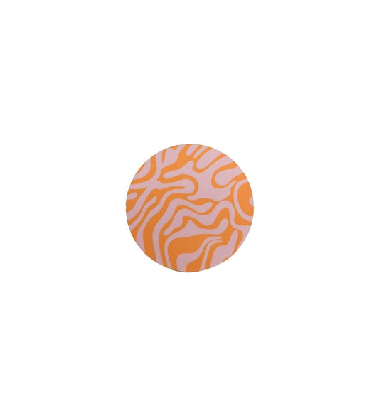 Pink and Orange Groovy / Hardboard Add on / 1A15