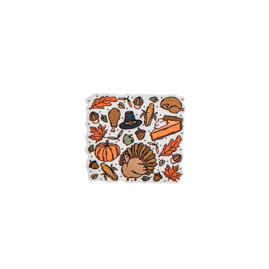 Thanksgiving Pattern / PLASTIC Add on
