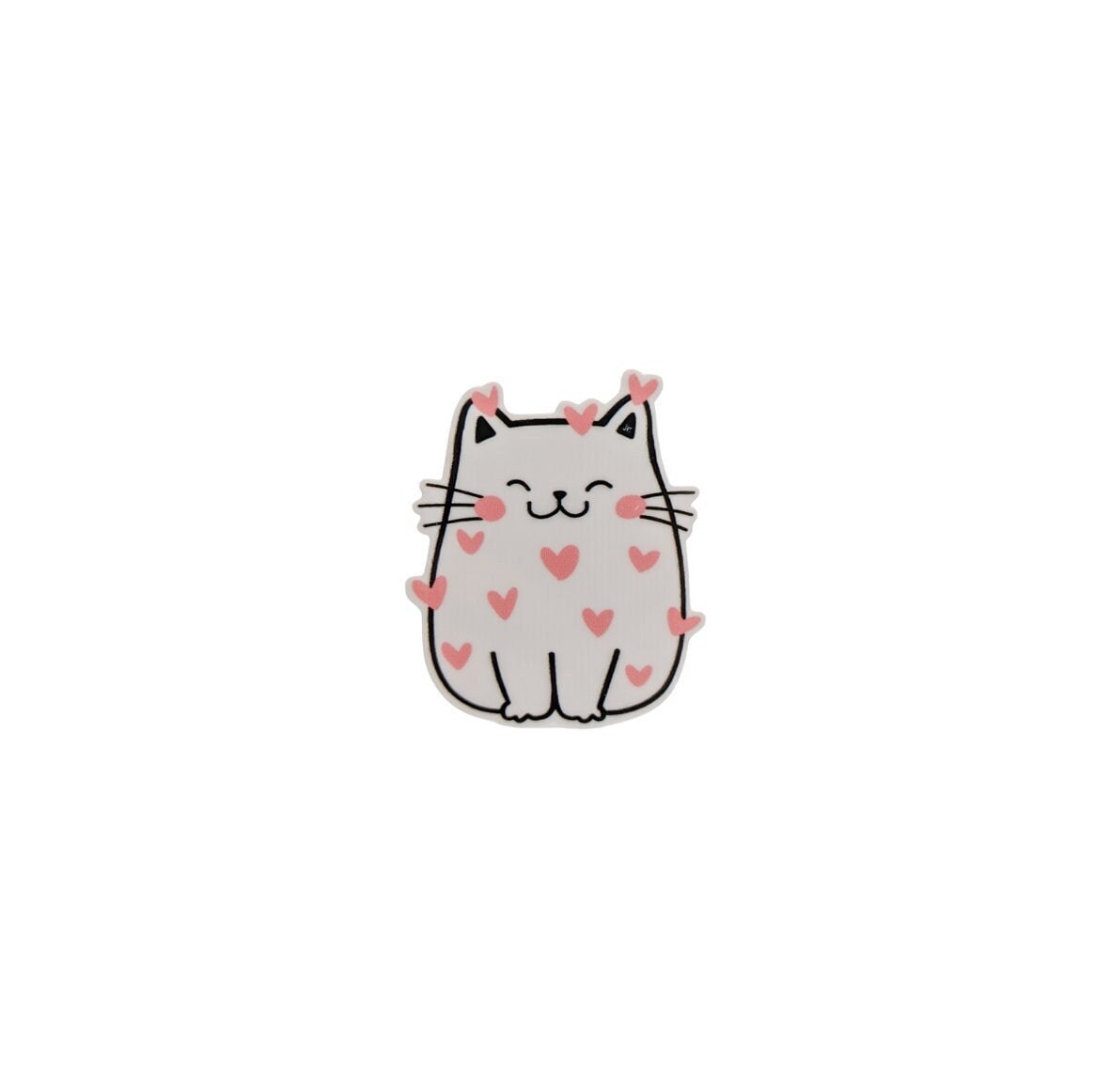 Valentines Cat / PLASTIC Add on / 11B44