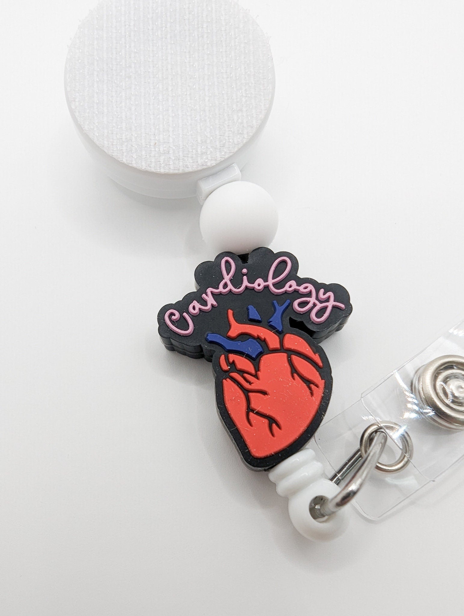 Cardiology Interchangeable Badge Reel